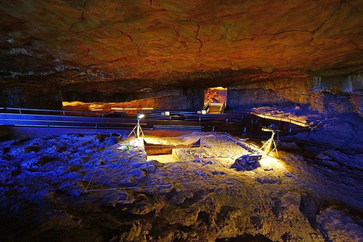 Interior of the cave complex