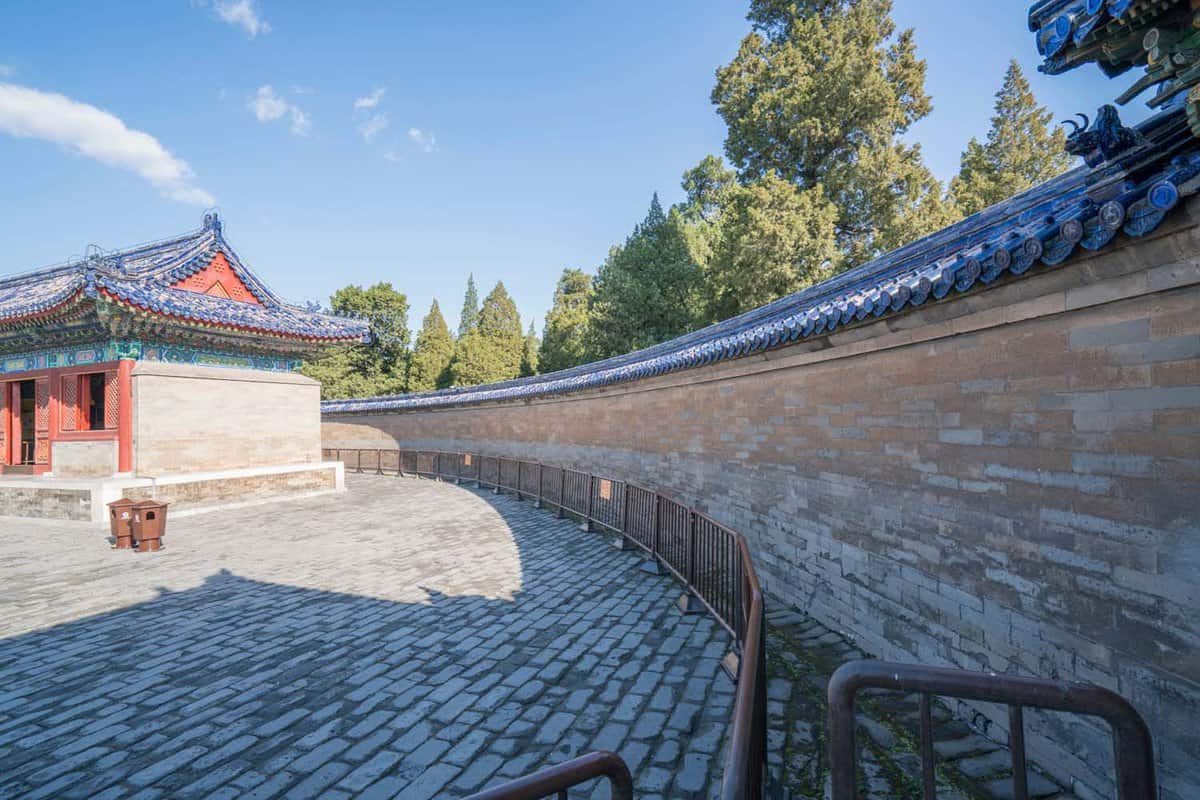 The 'Echo Wall' in the Temple of Heaven