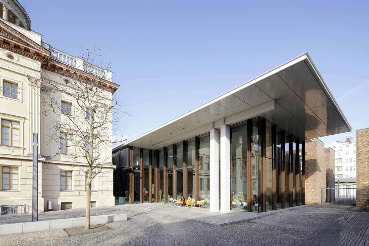 Extrerior of the building housing the Scharf-Gerstenberg Collection in berlin