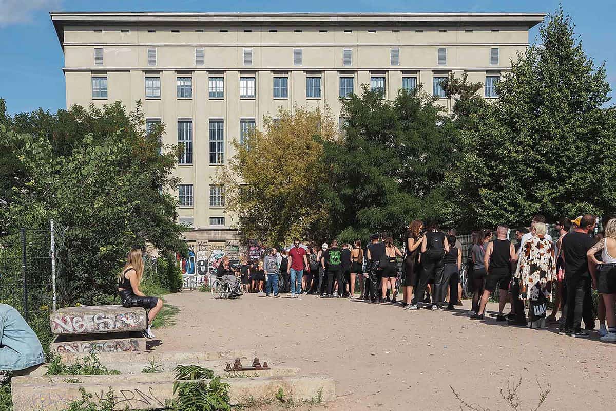 exterior of Berghain nightclub