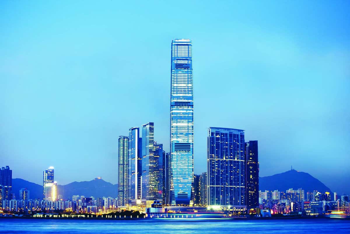 International Commerce Centre ICC in which the Ritz-Carlton is located