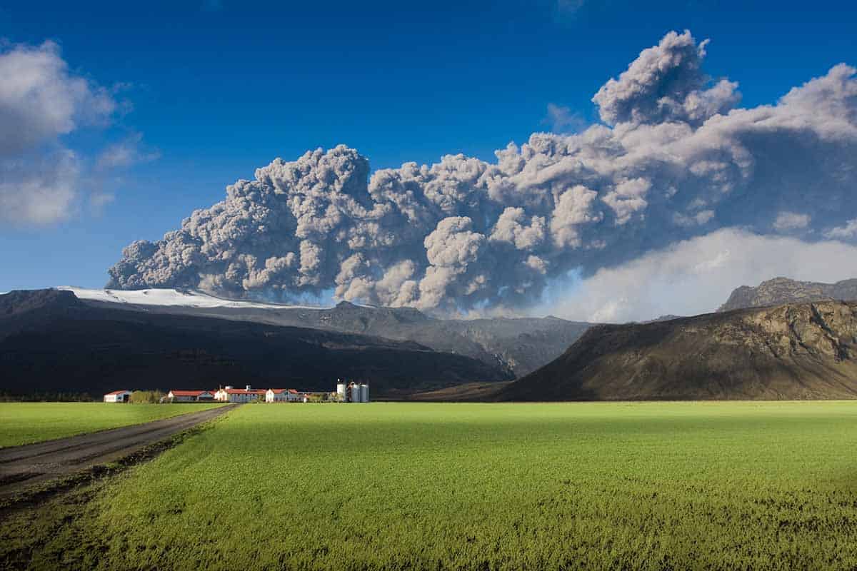 Eyjafjallajokull volcano