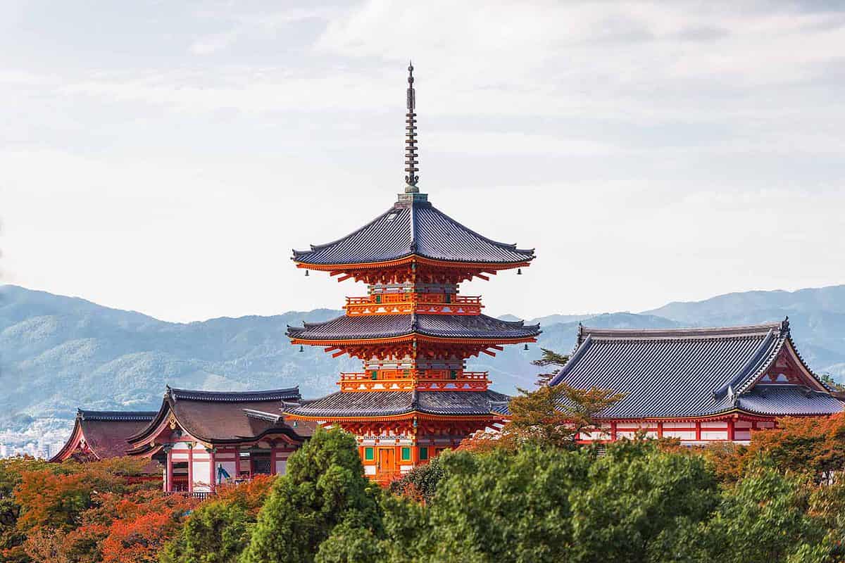 Kiyomizu-dera Temple￼