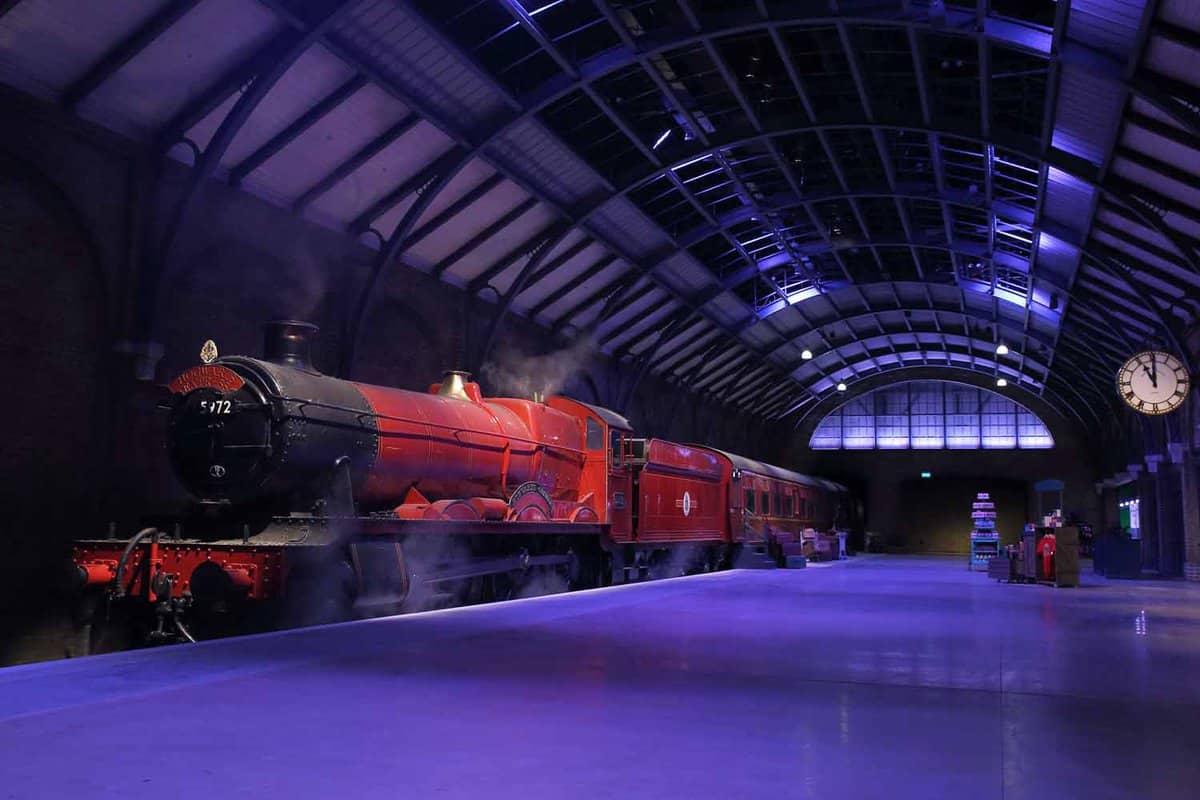 An exhibition from a famous scene in the Harry Potter franchise