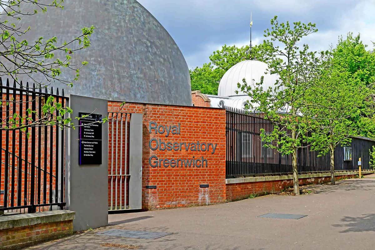 Street view of the entrance during the daytime