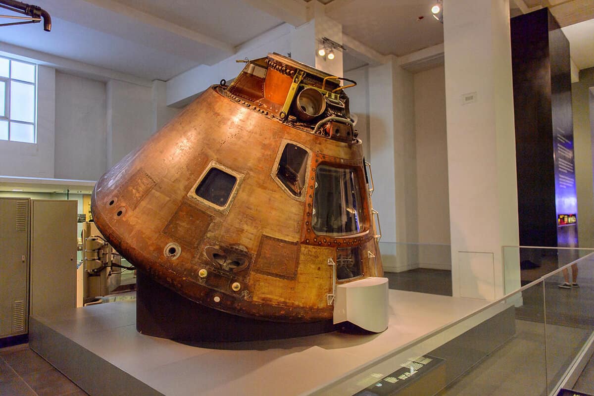 An artefact historically used as a space shuttle