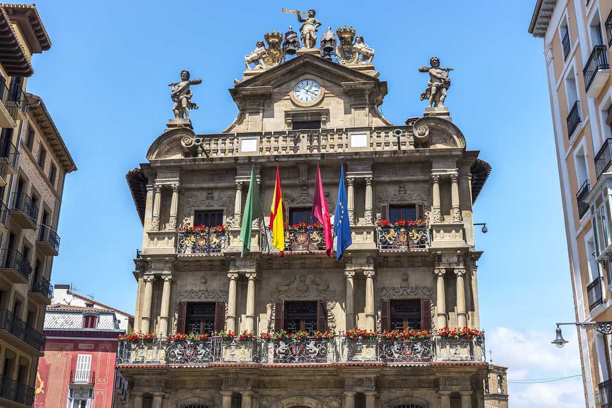 Town hall of Pamplona