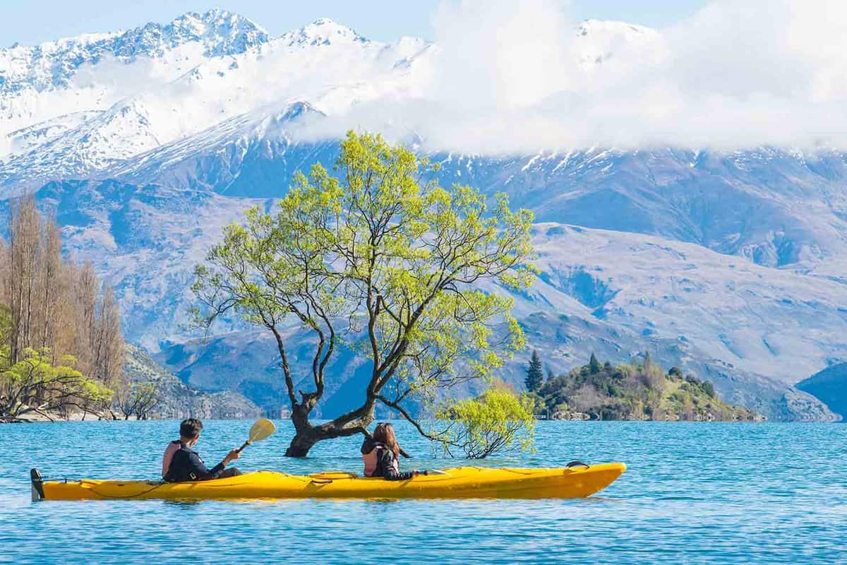 Kayak on Lake Wanaka