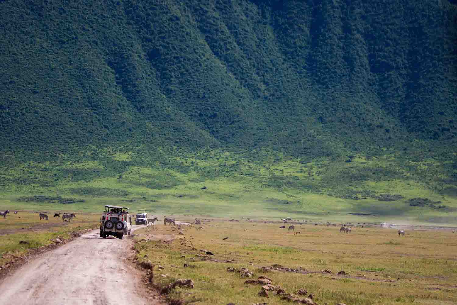 Landscapes of the Ngorongoro crater, Ngorongoro national park