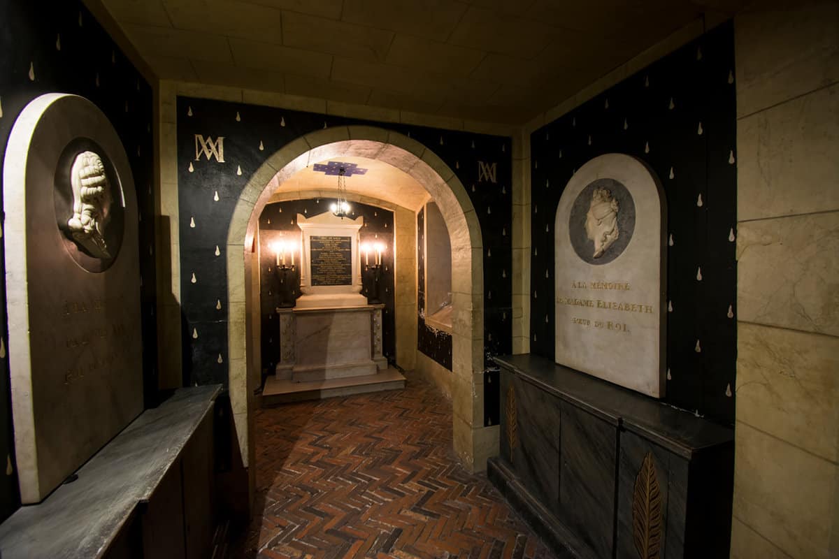 Inside view of a corridor in La Conciergerie where Maria Antonieta was locked up