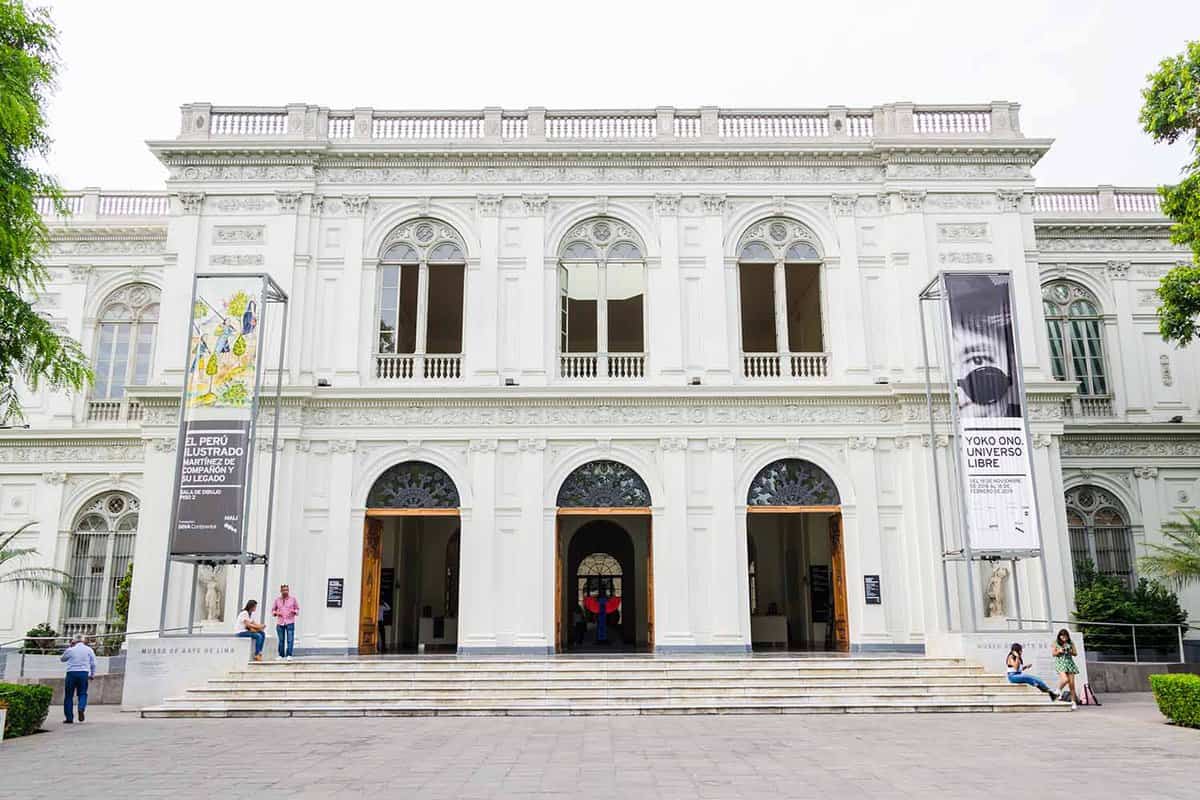 Exterior of the museum building