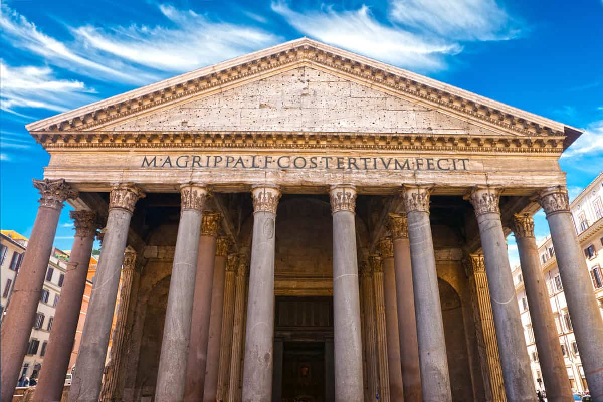 The Pantheon, Rome, Italy (AD 118)