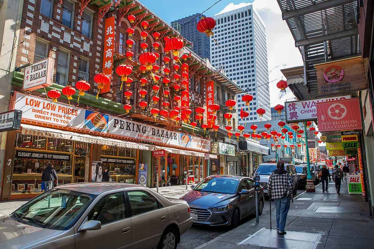 Chinese Lanterns in Chinatown San Francisco