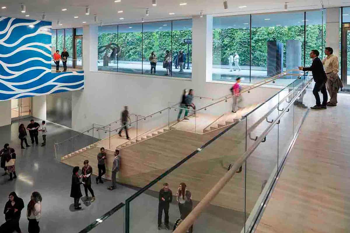 Entrance hall to the SFMOMA