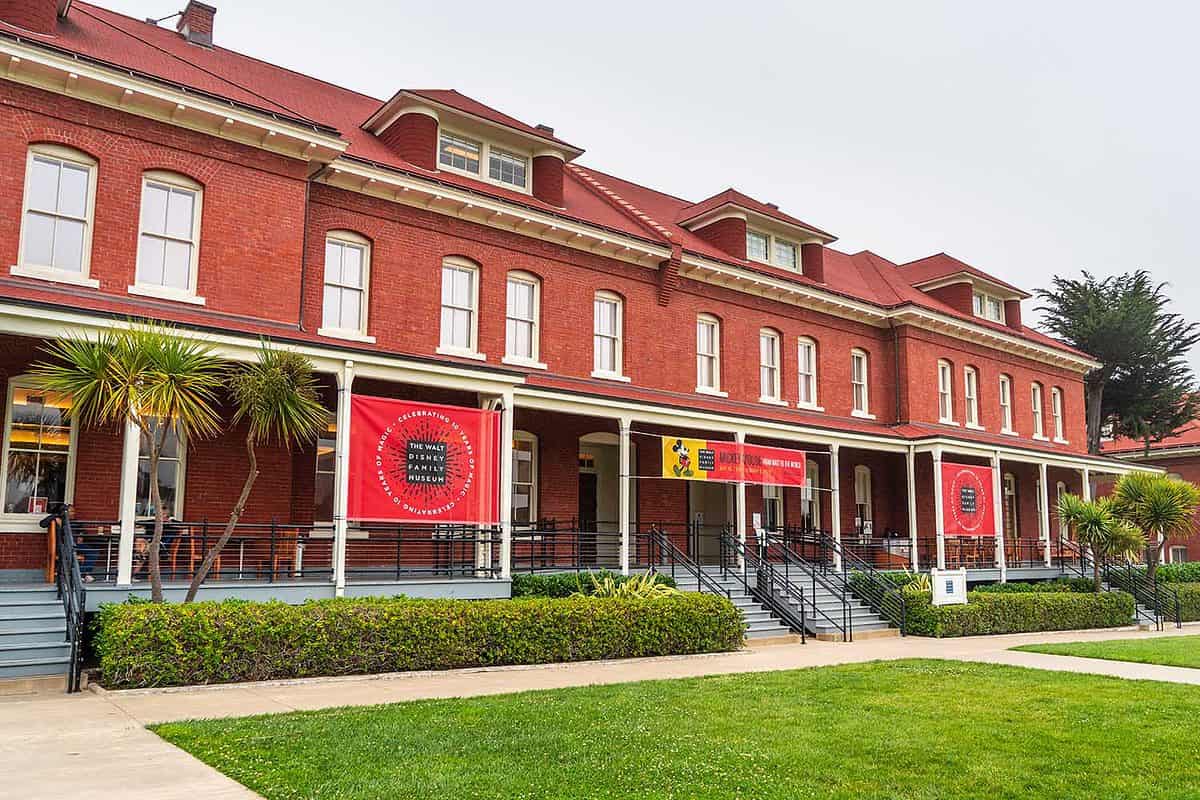 The Walt Disney Family Museum, operated and funded by the Walt Disney Family Foundation in Presidio Park