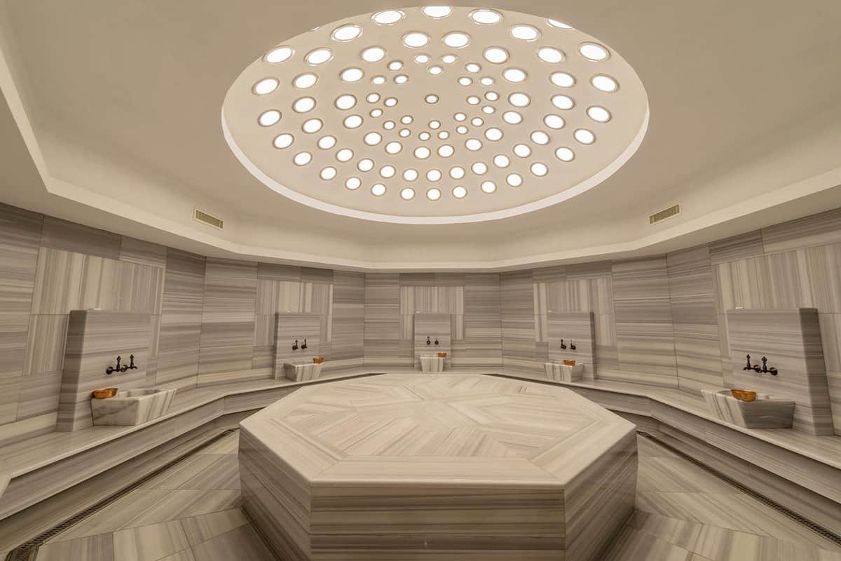 Interior of Turkish bath hamam