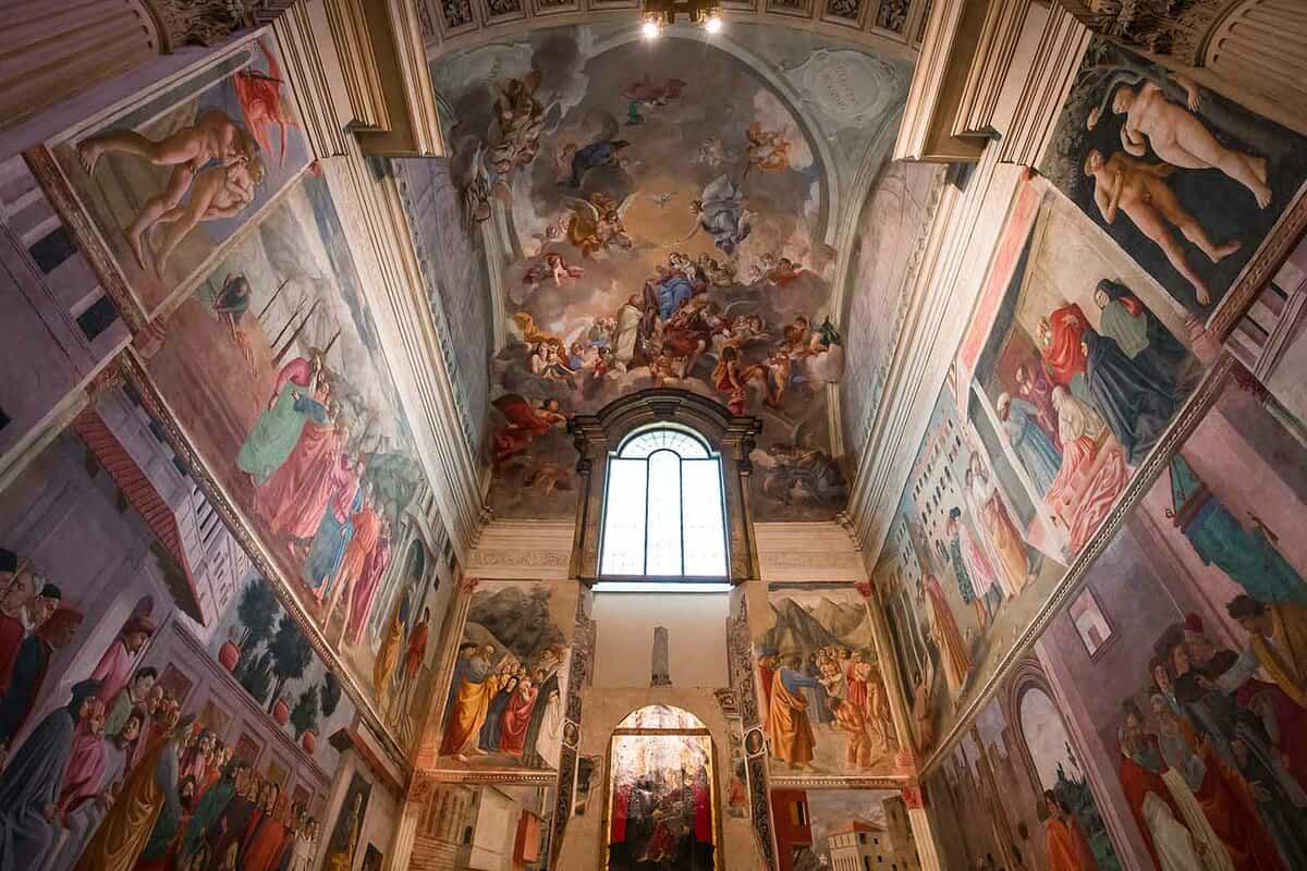 Brancacci Chapel (1425-1428), by Masolino da Panicale & Masaccio