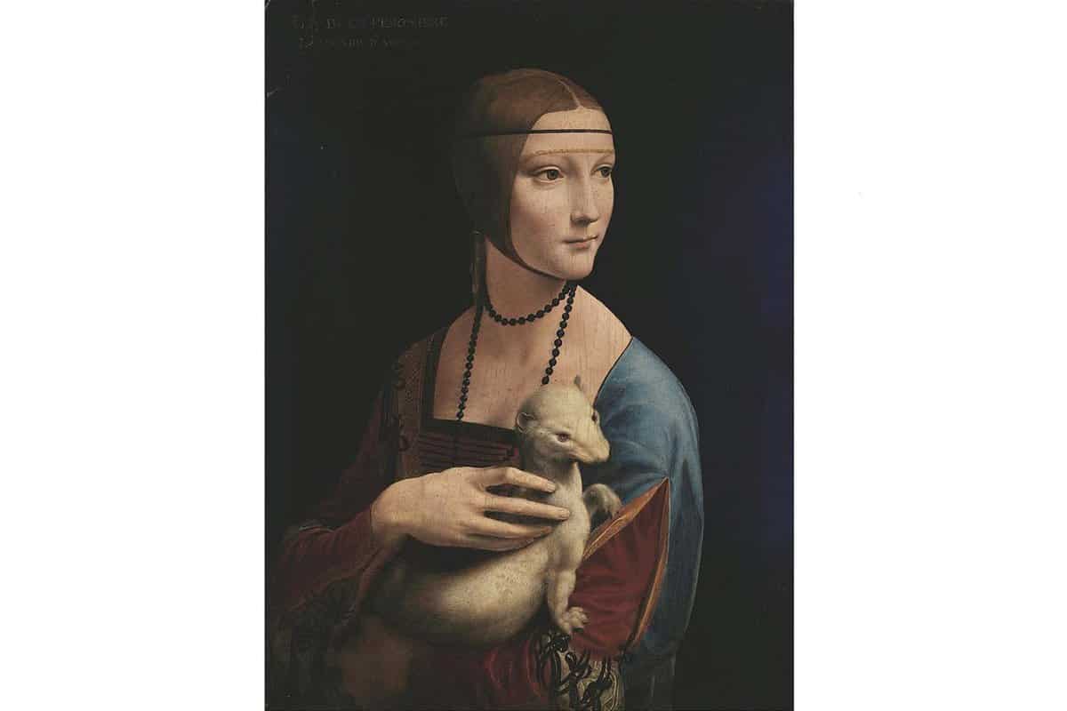 The Lady with an Ermine (1489-1490), by Leonardo Da Vinci