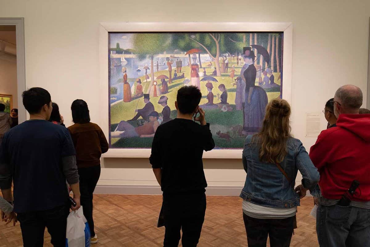 Sunday Afternoon on the Island of La Grande Jatte (1884-1886), by Georges Seurat