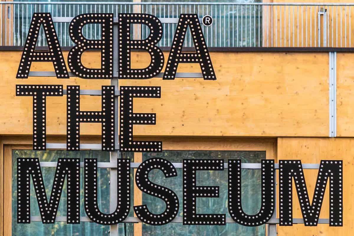 sign showing ABBA