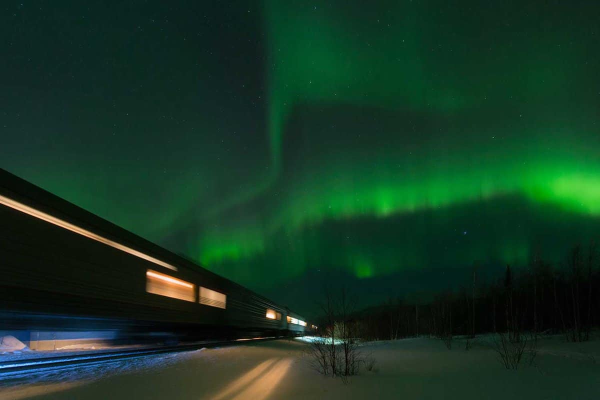 Ride the Arctic Explorer train journey